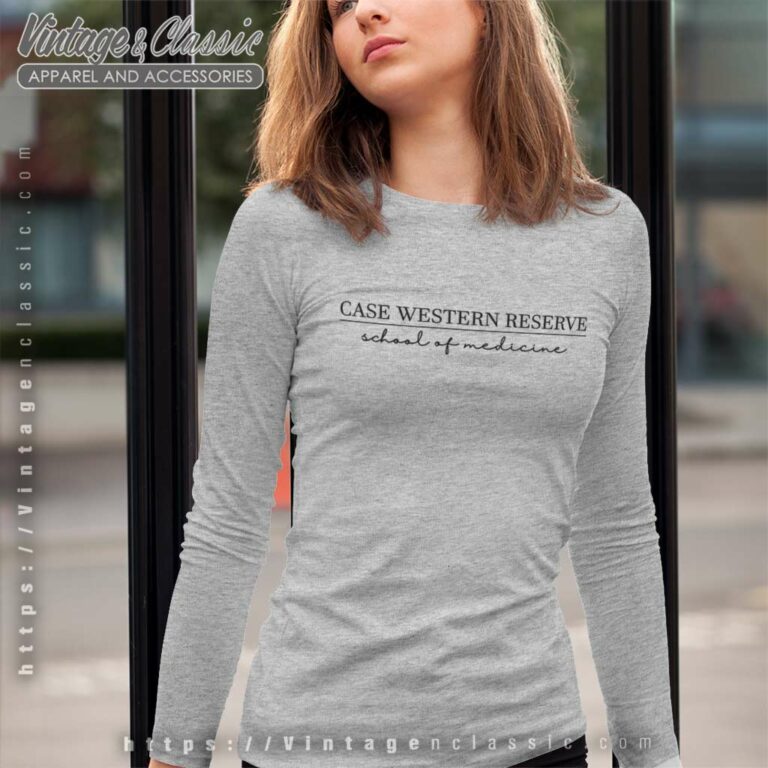Case Western Reserve University School Of Medicine Long Sleeve Tee Case Western Reserve University School Of Medicine Long Sleeve Tee