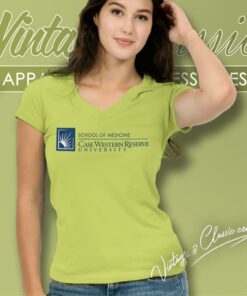 Case Western Reserve University Shirt School Of Medicine V Neck TShirt