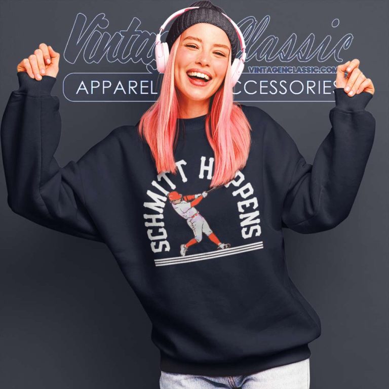 Casey Schmitt Happens San Francisco Giants Player Sweatshirt Casey Schmitt Happens San Francisco Giants Player Sweatshirt