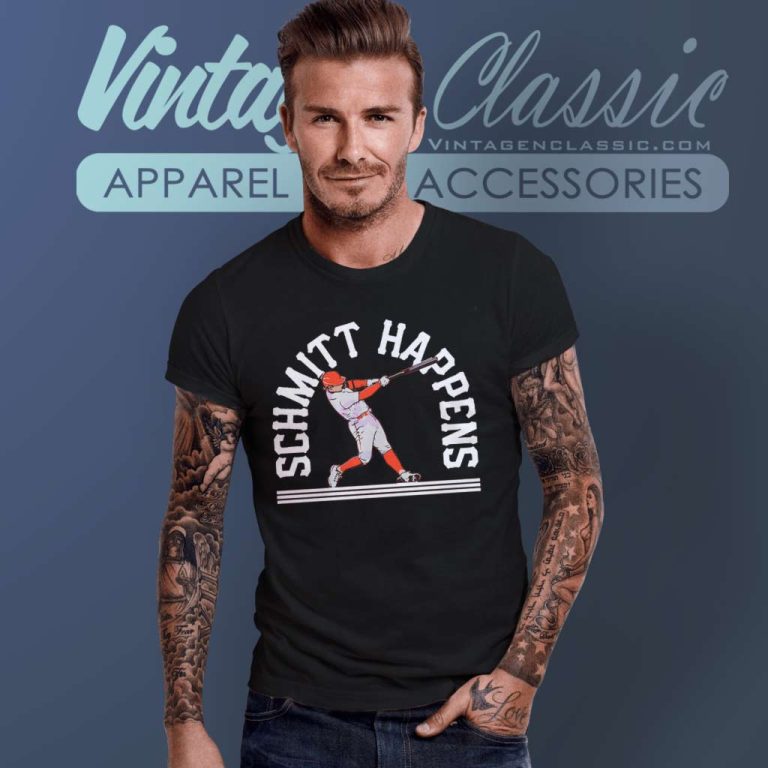 Casey Schmitt Happens San Francisco Giants Player T Shirt Casey Schmitt Happens San Francisco Giants Player T Shirt