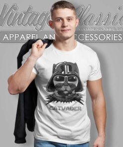 Cat Darth Vader Star Wars T Shirt