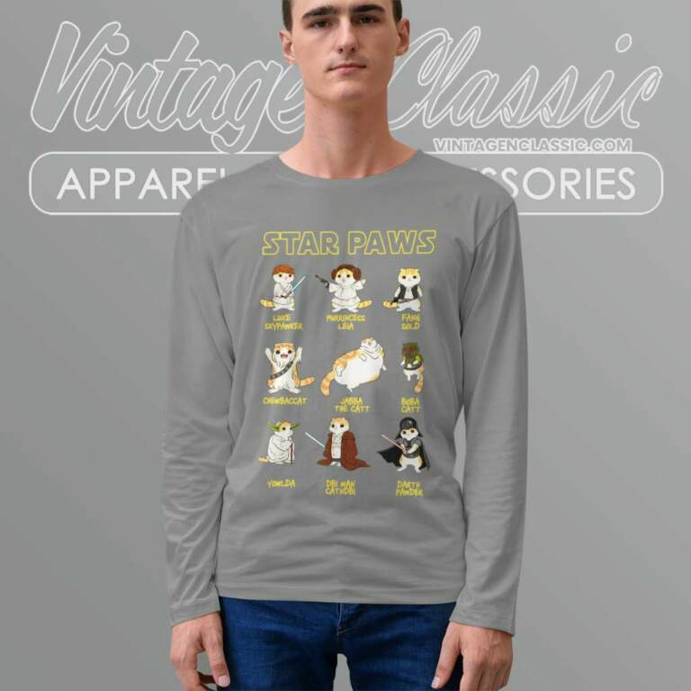 Cat Star Paws Long Sleeve Tee Cat Star Paws Long Sleeve Tee