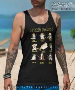 Cat Star Paws Tank Top Racerback