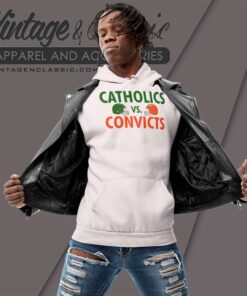 Catholics Vs Convicts Football 1988 Hoodie