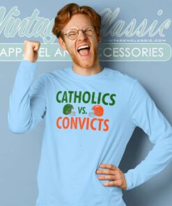 Catholics Vs Convicts Football 1988 Long Sleeve Tee