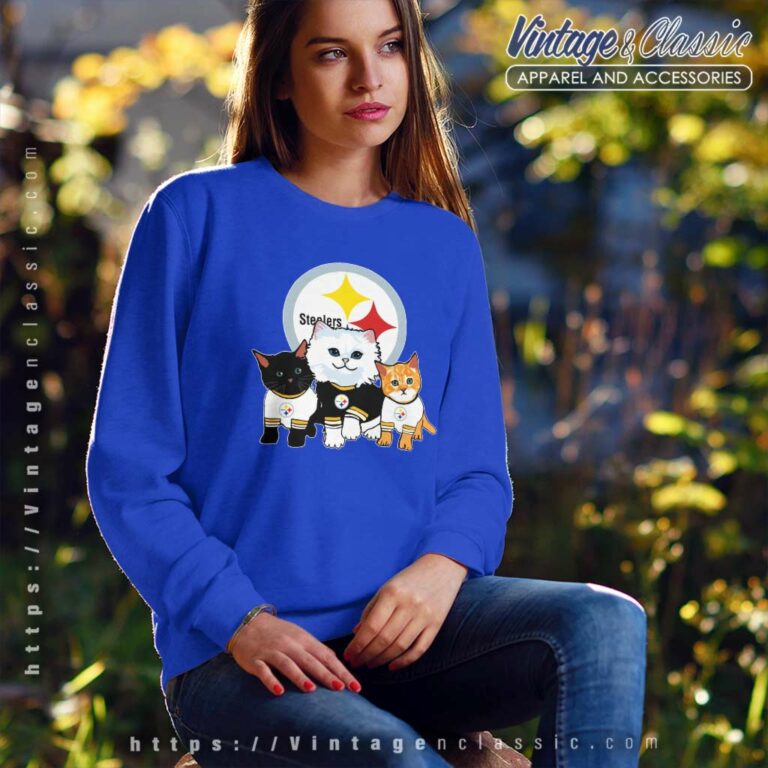 Cats Pittsburgh Steelers Sweatshirt Cats Pittsburgh Steelers Sweatshirt