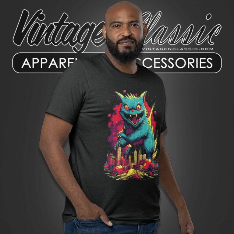 Catzilla Cat For Lover Cats Kitty Kitten T Shirt Catzilla Cat For Lover Cats Kitty Kitten T Shirt