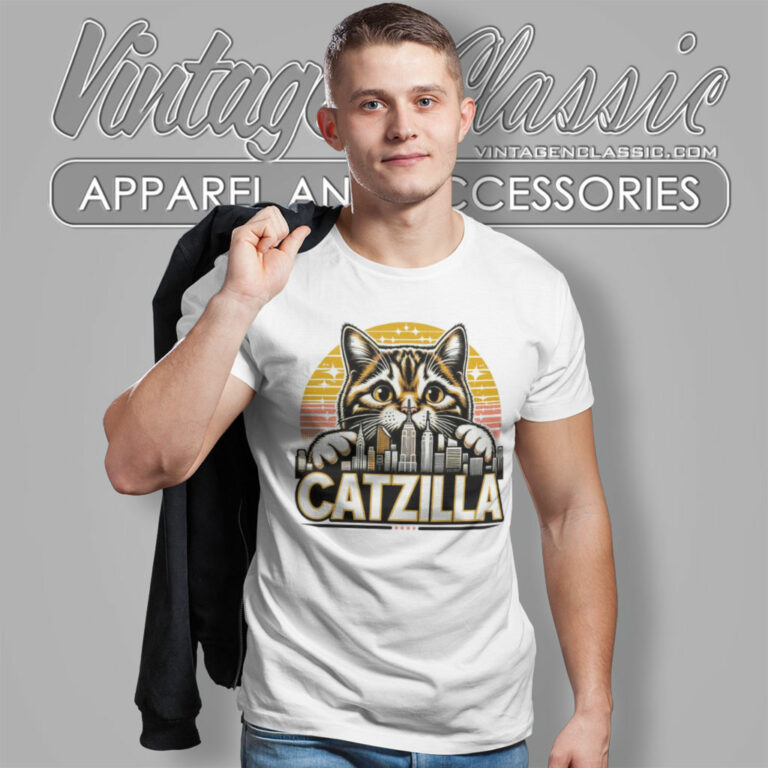 Catzilla Funny Shirt Funny T Shirt Catzilla Funny Shirt Funny T Shirt