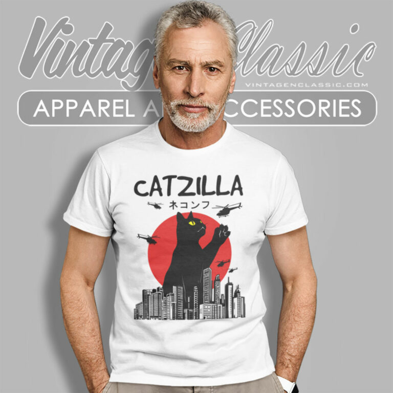 Catzilla Shirt Crazy Cat Monster T Shirt Catzilla Shirt Crazy Cat Monster T Shirt