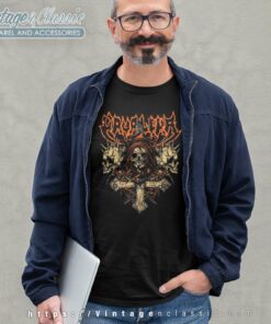 Cavalera Shirt 2022 Us Fall Tour Date Long Sleeve Tee