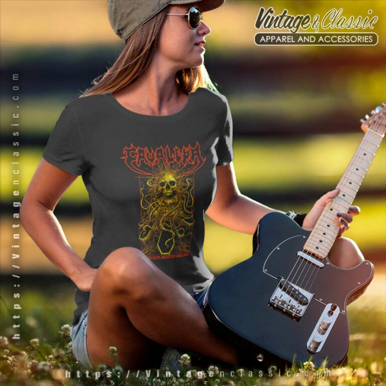 Cavalera Shirt Buried Deep Infected Ground Women TShirt Cavalera Shirt Buried Deep Infected Ground Women TShirt