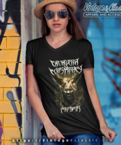 Cavalera Shirt Conspiracy Psychosis V Neck TShirt 1