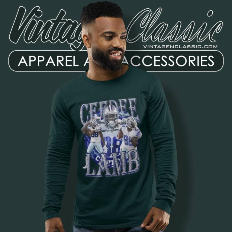 Ceedee Lambs Shirt Dallas Cowboys Football Player Long Sleeve Tee Ceedee Lambs Shirt Dallas Cowboys Football Player Long Sleeve Tee