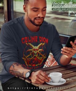 Celine Dion Metal My Heart Will Go On Sweatshirt