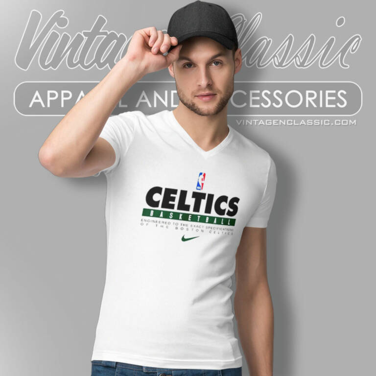 Celtics Engineered To The Exact Specifications V Neck TShirt Celtics Engineered To The Exact Specifications V Neck TShirt
