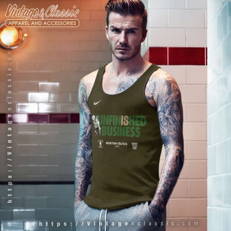 Celtics Unfin18shed Business Shirt Tank Top Racerback Celtics Unfin18shed Business Shirt Tank Top Racerback