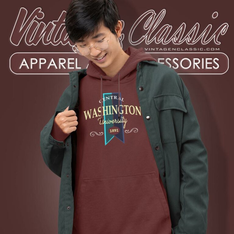 Central Washington University Hoodie Central Washington University Hoodie