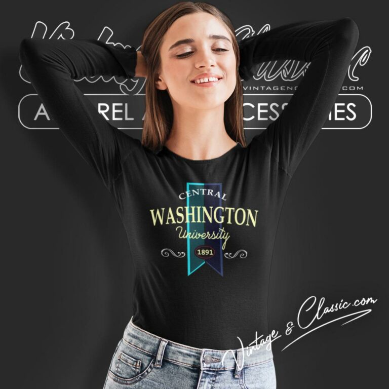 Central Washington University Long Sleeve Tee Central Washington University Long Sleeve Tee