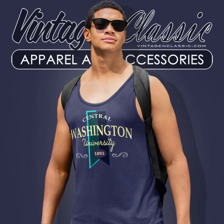 Central Washington University Tank Top Racerback Central Washington University Tank Top Racerback