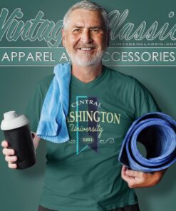 Central Washington University V Neck TShirt