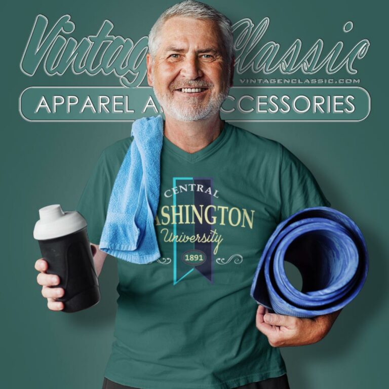 Central Washington University V Neck TShirt Central Washington University V Neck TShirt