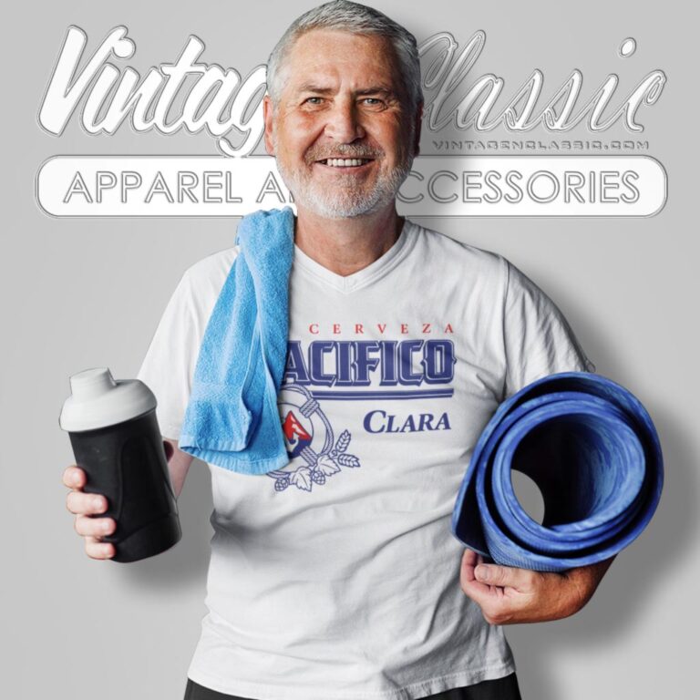 Cerveza Pacifico Clara Beer V Neck TShirt Cerveza Pacifico Clara Beer V Neck TShirt