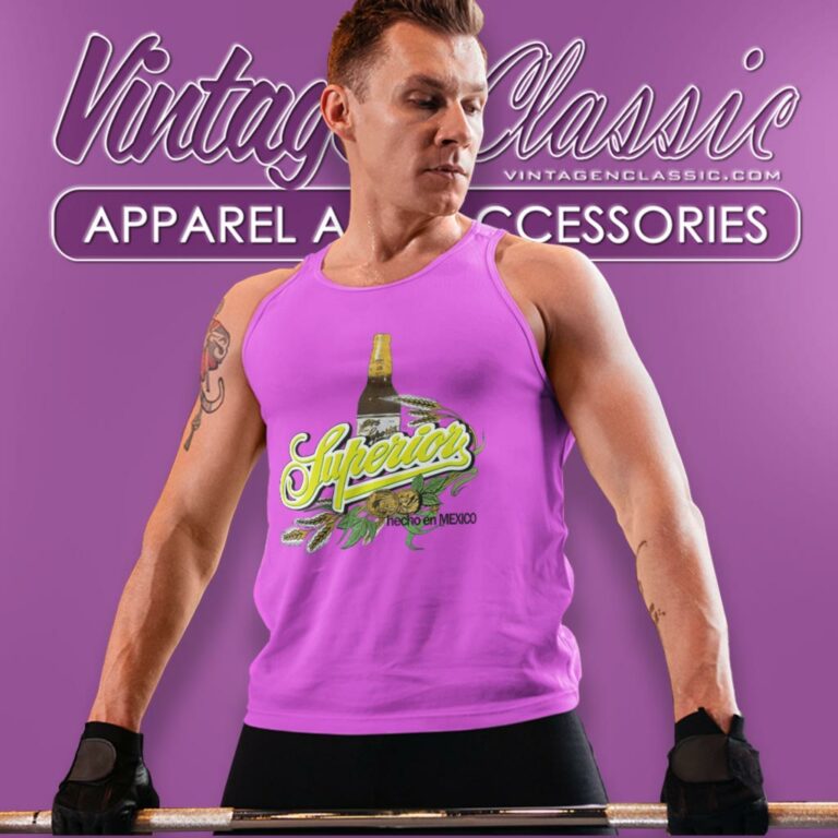 Cerveza Superior Mexican Beer Tank Top Racerback Cerveza Superior Mexican Beer Tank Top Racerback