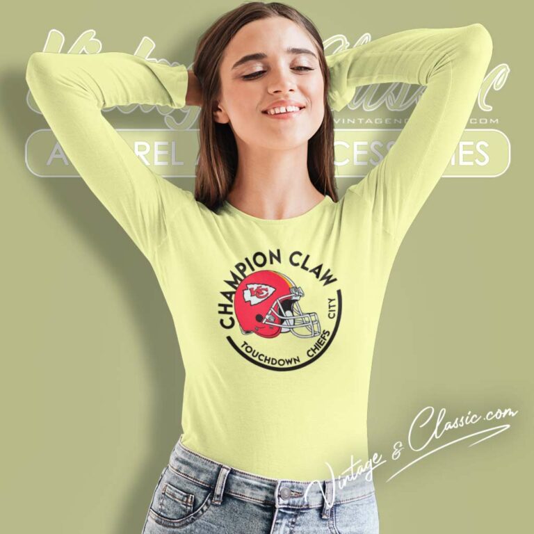Champion Claw Touchdown Chiefs City Long Sleeve Tee Champion Claw Touchdown Chiefs City Long Sleeve Tee