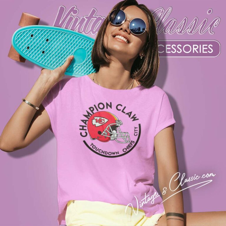 Champion Claw Touchdown Chiefs City Women TShirt Champion Claw Touchdown Chiefs City Women TShirt