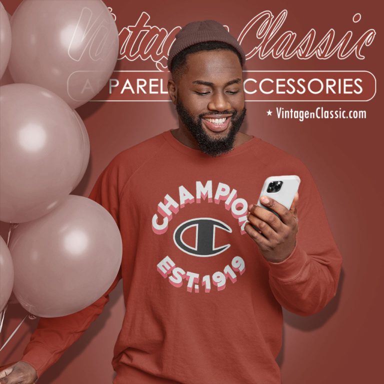 Champion Est1919 Logo Sweatshirt Champion Est1919 Logo Sweatshirt