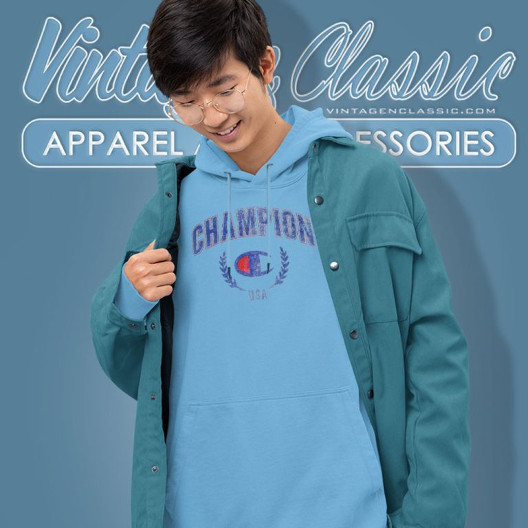 Champion Graphic Laurel Logo Hoodie Champion Graphic Laurel Logo Hoodie