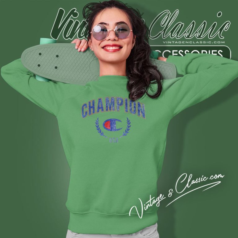 Champion Graphic Laurel Logo Sweatshirt Champion Graphic Laurel Logo Sweatshirt