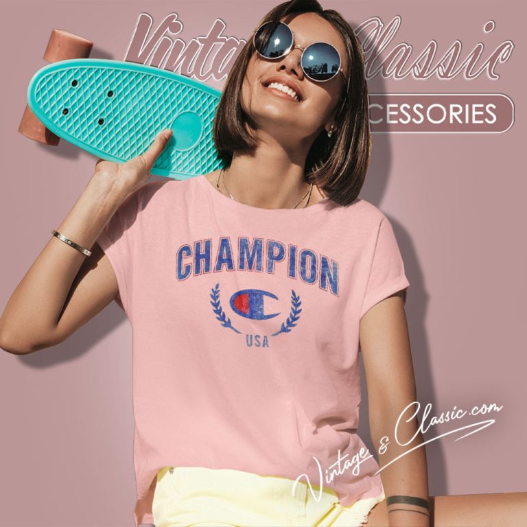 Champion Graphic Laurel Logo Women T Shirt Champion Graphic Laurel Logo Women T Shirt