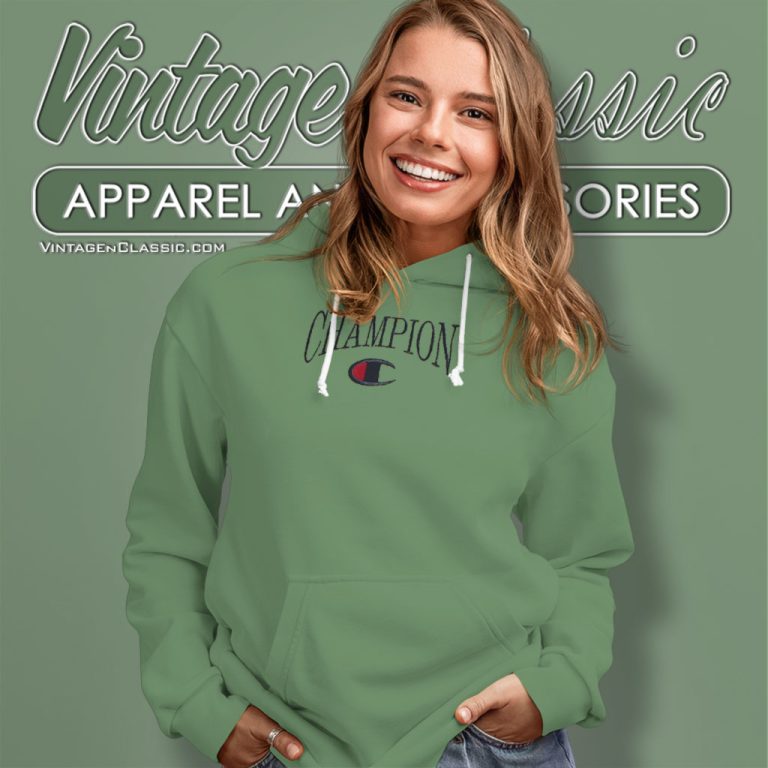 Champion Logo Basic Hoodie Champion Logo Basic Hoodie