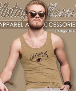 Champion Logo Basic Tank Top Racerback