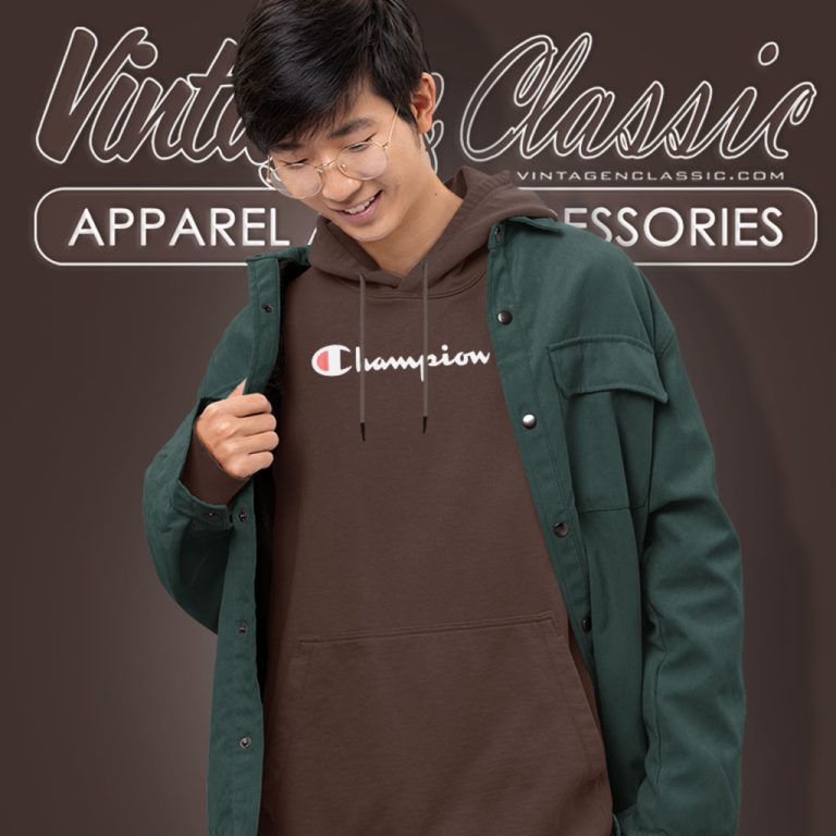 Champion Logo Hoodie Champion Logo Hoodie