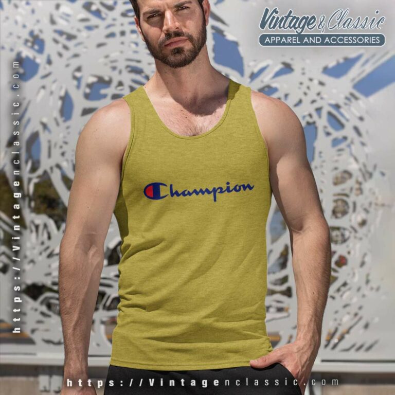 Champion Logo New Tank Top Racerback Champion Logo New Tank Top Racerback