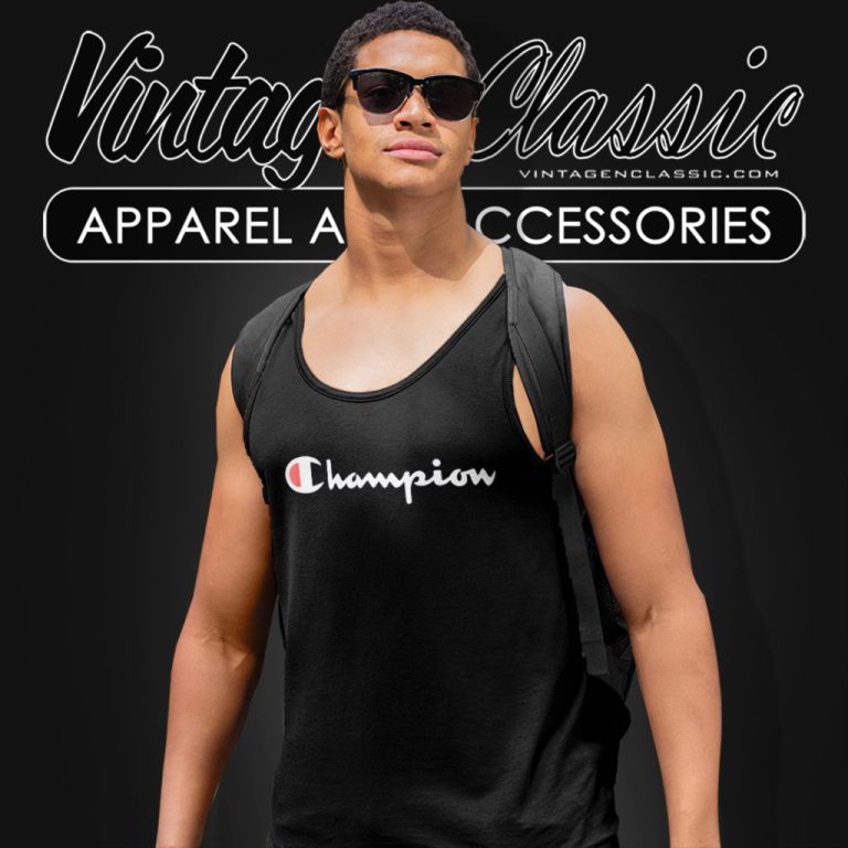 Champion Logo Tank Top Racerback Champion Logo Tank Top Racerback