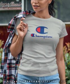 Champion Logo Women TShirt