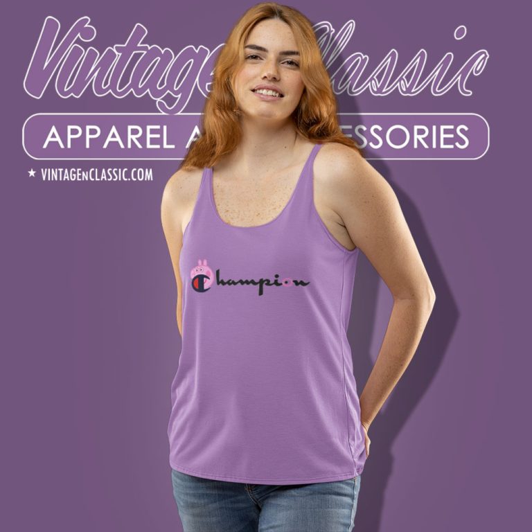 Champion X Peppa Pig Custom Tank Top Racerback Champion X Peppa Pig Custom Tank Top Racerback