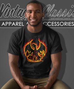 Charizard Fire Evolutions Charmander Evolution T Shirt