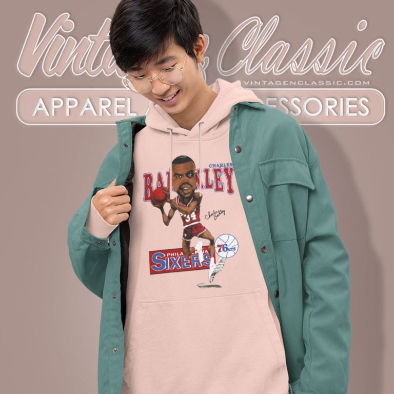 Charles Barkley 34 Philadelphia 76ers Hoodie Charles Barkley 34 Philadelphia 76ers Hoodie