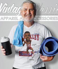 Charles Barkley 34 Philadelphia 76ers V Neck TShirt
