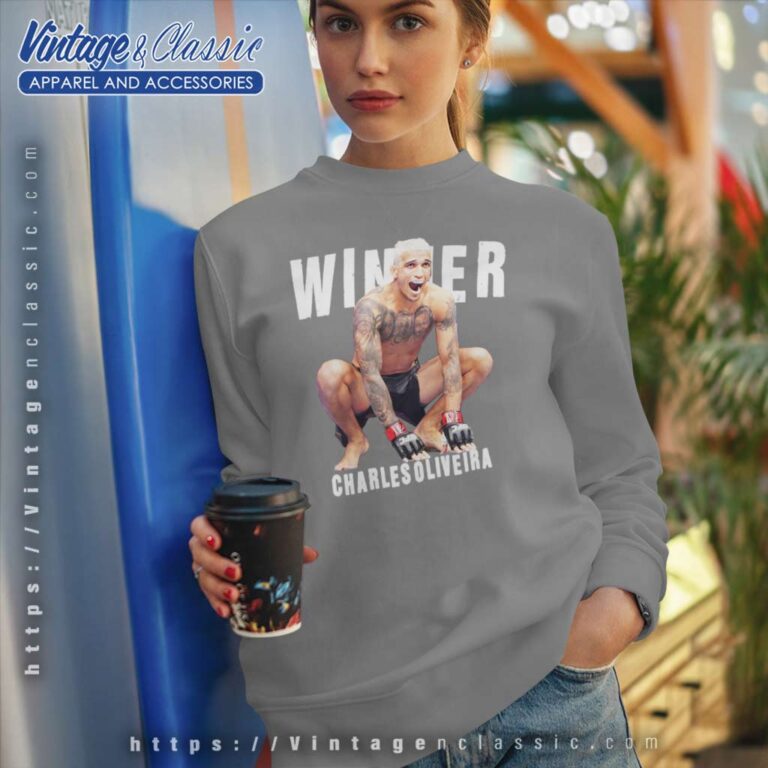 Charles Oliveira Winner Bassic Sweatshirt Charles Oliveira Winner Bassic Sweatshirt