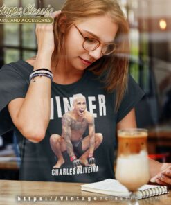 Charles Oliveira Winner Bassic Women TShirt