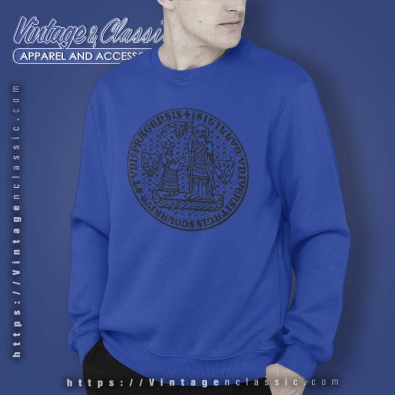 Charles University Logo Shirt Univerzita Karlova Sweatshirt Charles University Logo Shirt Univerzita Karlova Sweatshirt