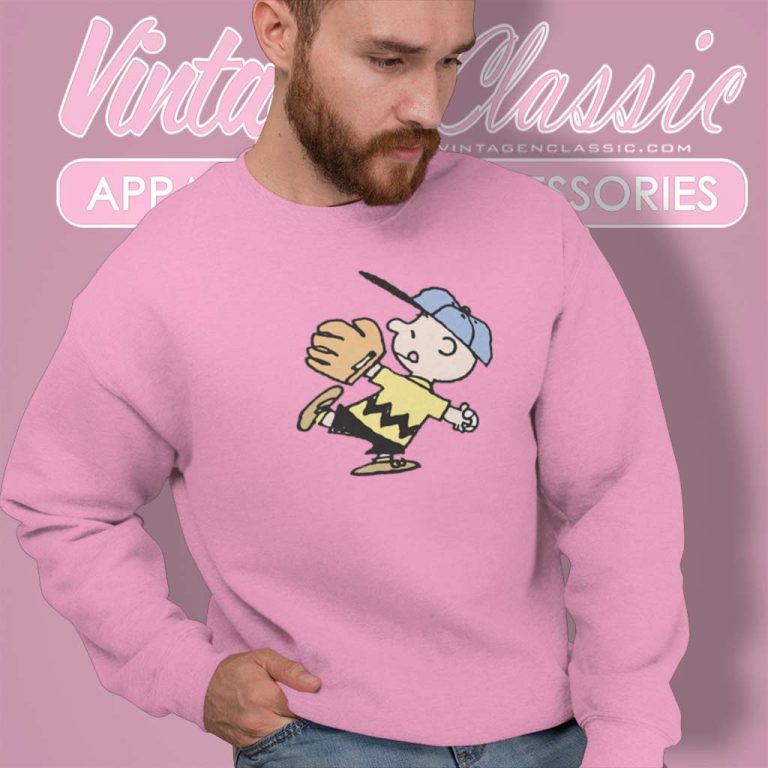 Charlie Brown Baseball Sweatshirt Charlie Brown Baseball Sweatshirt
