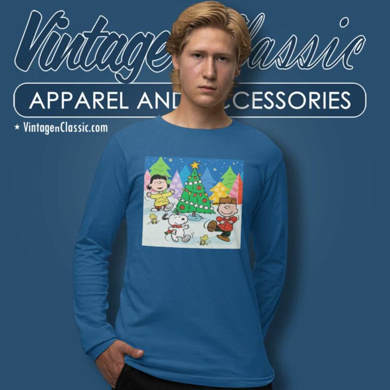 Charlie Brown Christmas On Behance Long Sleeve Tee Charlie Brown Christmas On Behance Long Sleeve Tee