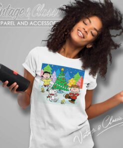 Charlie Brown Christmas On Behance Women TShirt