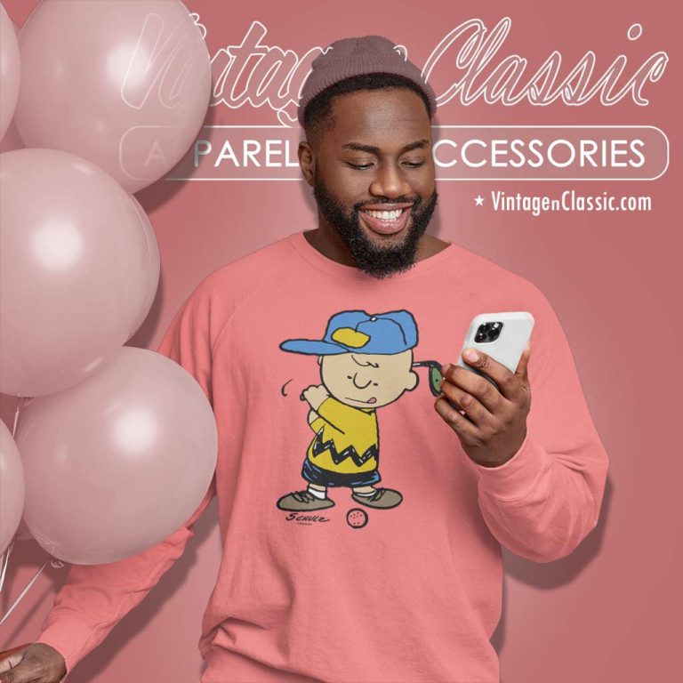 Charlie Brown Golf Sweatshirt Charlie Brown Golf Sweatshirt